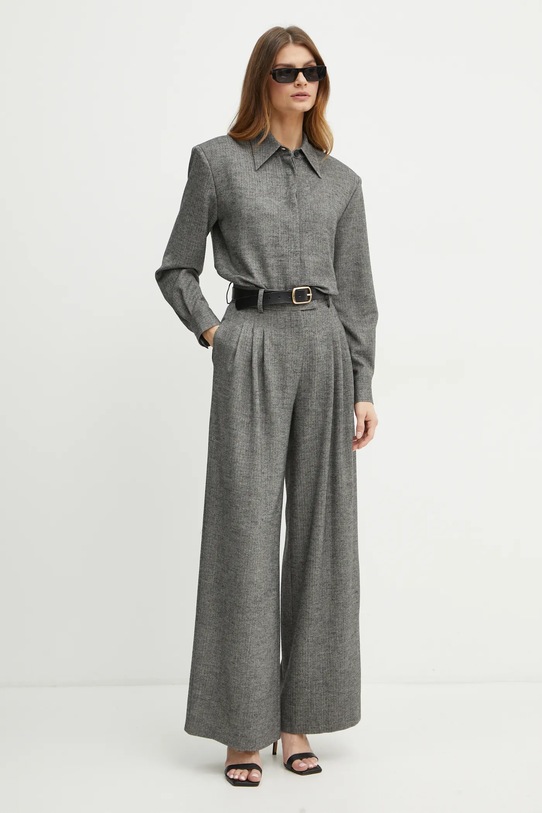 La Mania koszula RITCHIE LM.RITCHIE szary SS25