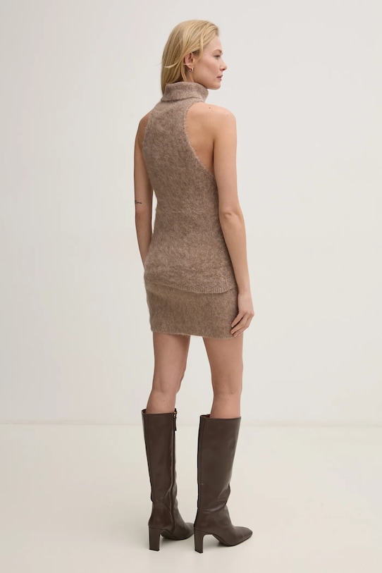 Oblačila Volnen telovnik Gestuz 10909587 bež