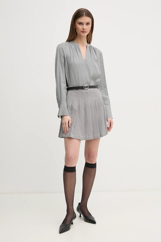 Halenka Tommy Hilfiger WW0WW44999 šedá SS25