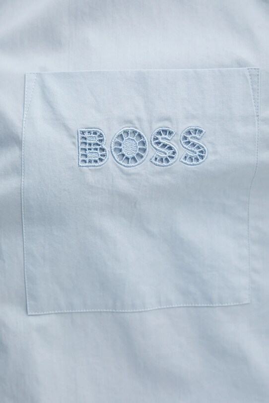 Bavlnená košeľa Boss Orange 50530981 modrá