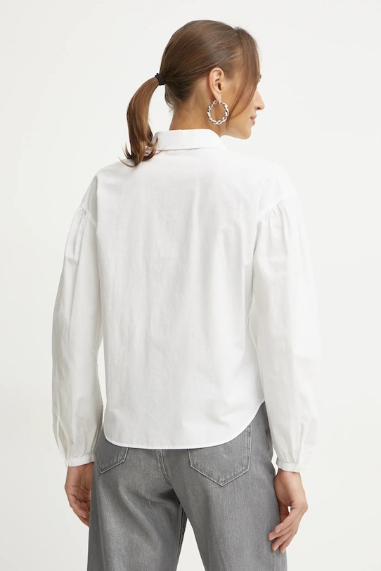 Oblačila Bombažna srajca Boss Orange 50538846 bela