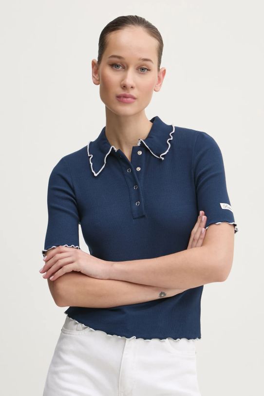 Rotate tricou polo uni bleumarin 1133801725