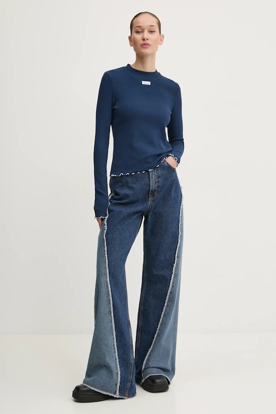 Rotate longsleeve 1133821725 granatowy SS25