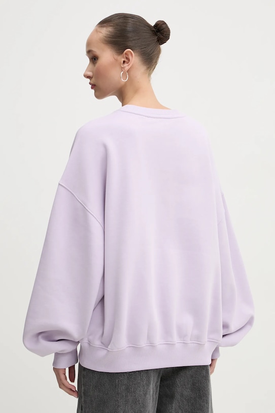 Odzież Rotate bluza bawełniana 1134251813 fioletowy