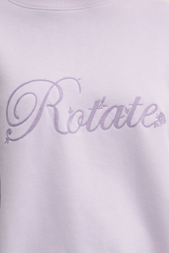 Rotate felpa in cotone 1134251813 violetto