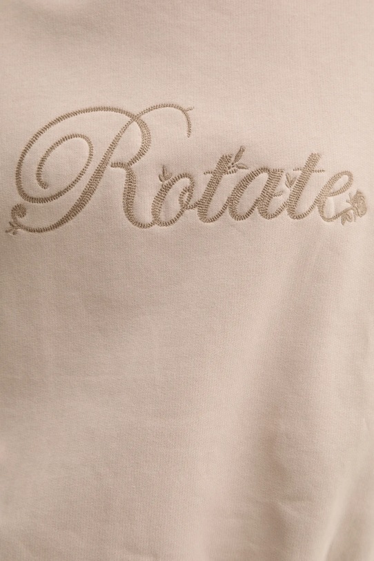 Бавовняна кофта Rotate 1134252313 бежевий