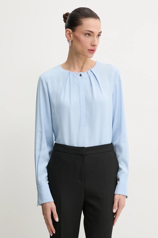 BOSS bluza albastru 50530566
