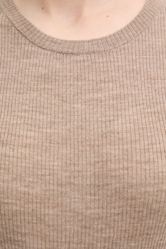 Day Birger et Mikkelsen longsleeve din lână Mariana DAY65243602 bej