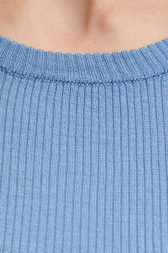Day Birger et Mikkelsen longsleeve din lână Mariana DAY65243602 albastru