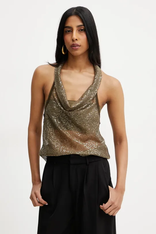 Блузка Pinko regular зелений 104722.A2EX
