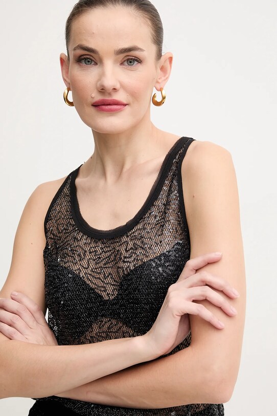 Pinko bluzka czarny 104710.A2EX