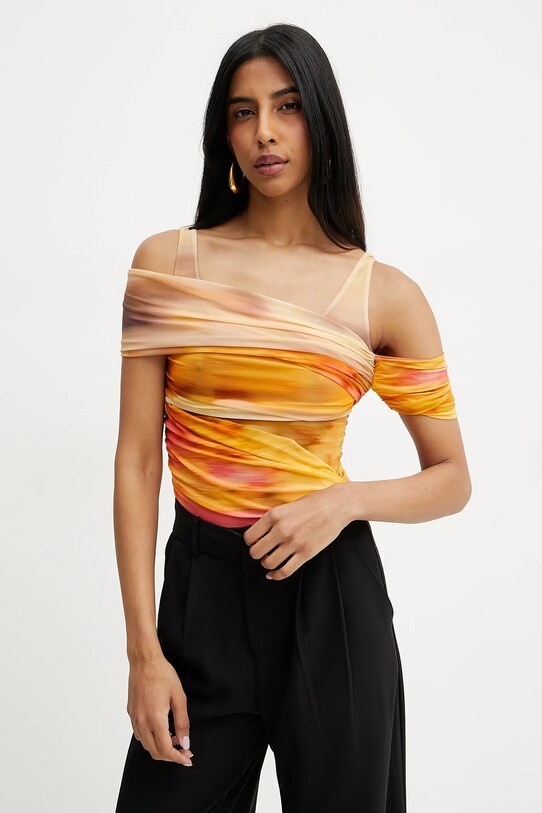 Боді Pinko slim помаранчевий 104832.A2G1