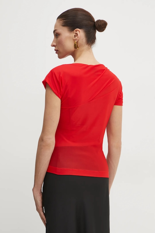 Odzież Pinko bluzka 104836.A2H1 czerwony