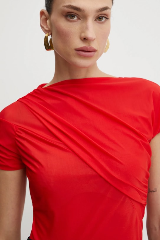 Pinko bluzka czerwony 104836.A2H1