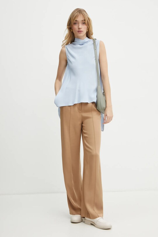 Karl Lagerfeld bluzka A1W11017 niebieski SS25