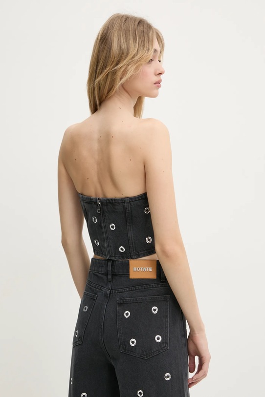 Clothing Rotate denim blouse 0 1140052998 gray