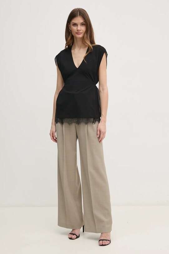 Twinset bluza 251TP2781 negru SS25