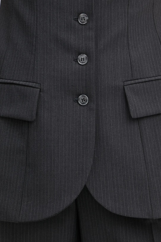 Топ с примесью шерсти Herskind Jacqui чёрный 5406134