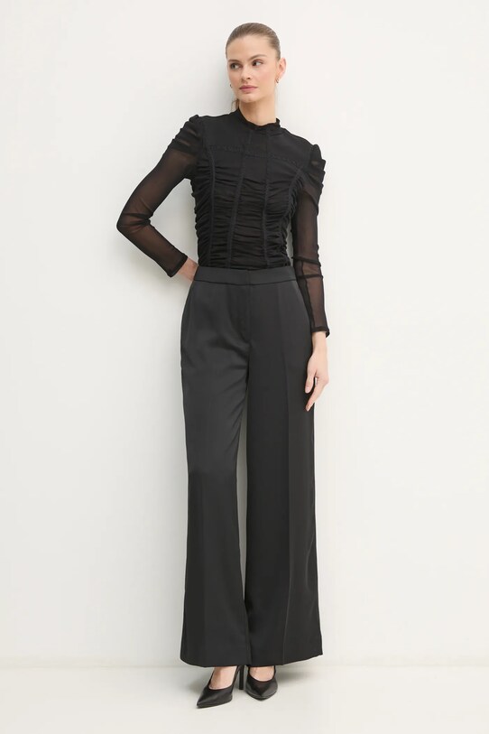 Блузка DIANE VON FURSTENBERG DVFBL4S005 чорний SS25