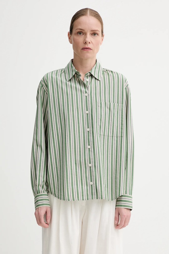 Бавовняна сорочка Marc O'Polo зелений 5000005494