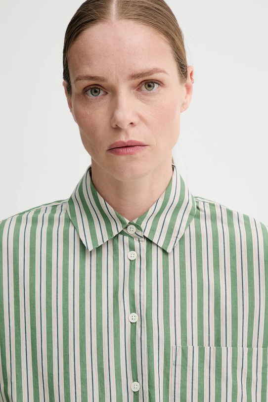 Бавовняна сорочка Marc O'Polo зелений 5000005494
