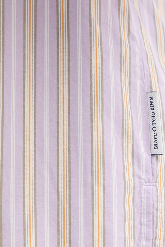 Bavlnená košeľa Marc O'Polo 5000006198 fialová