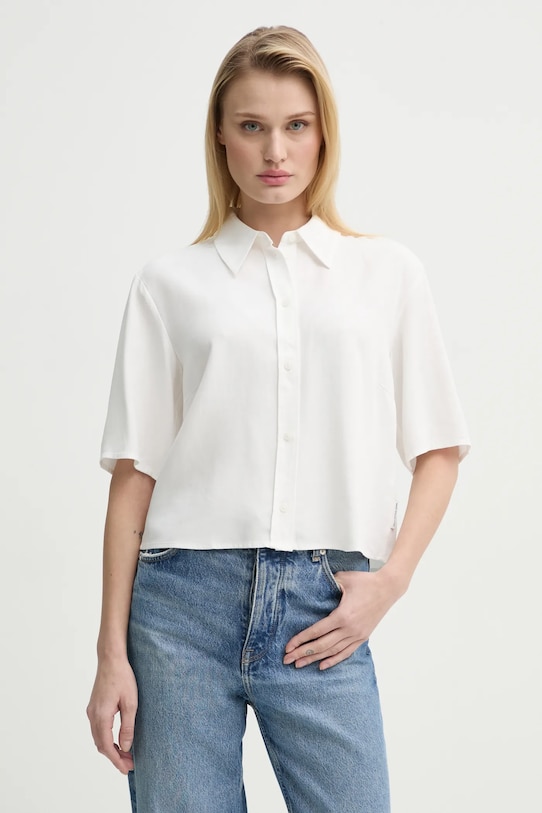 Marc O'Polo camicia corta bianco 5000005872