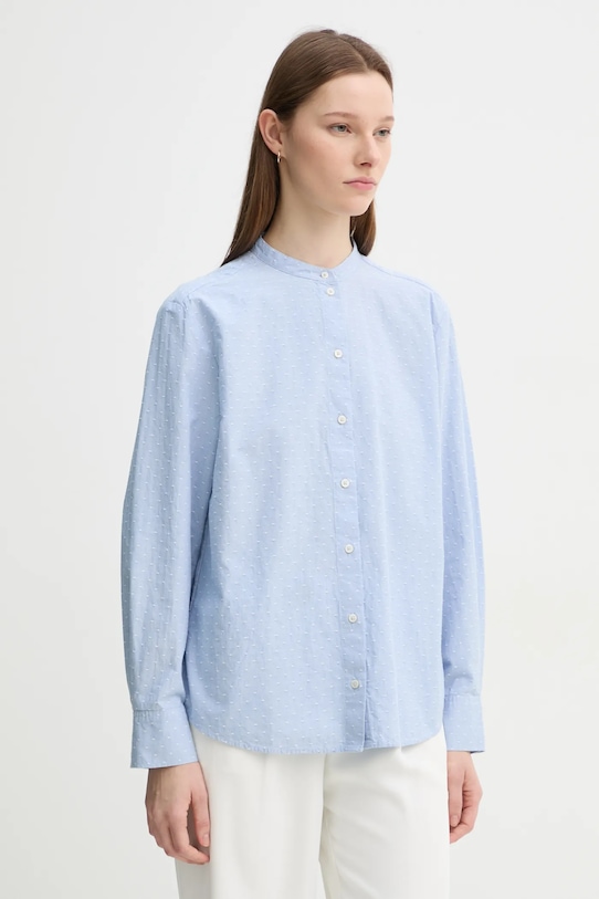 Marc O'Polo camasa din bumbac lung albastru 500083042047