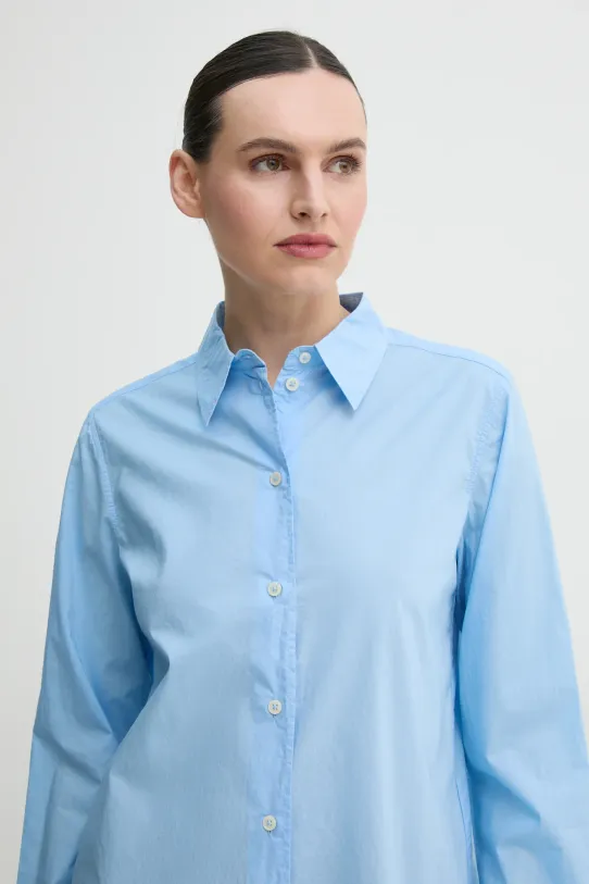 Marc O'Polo camicia in cotone blu 502092142331