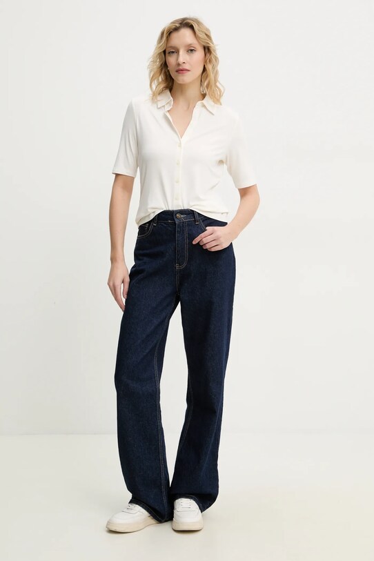 Marc O'Polo bluza 503205251183 bej SS25