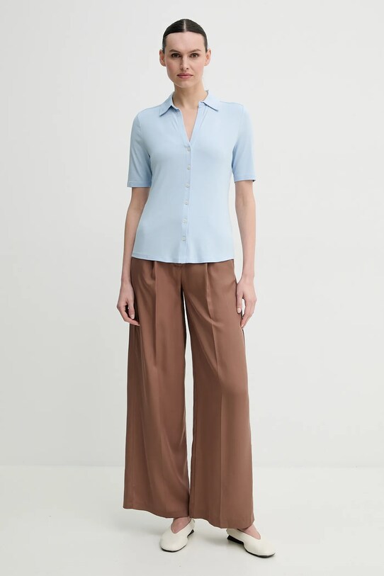 Marc O'Polo bluza 503205251183 albastru SS25
