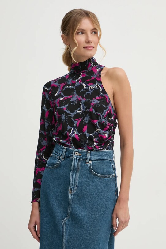 Блузка Pepe Jeans ARIA візерунок чорний PL304974