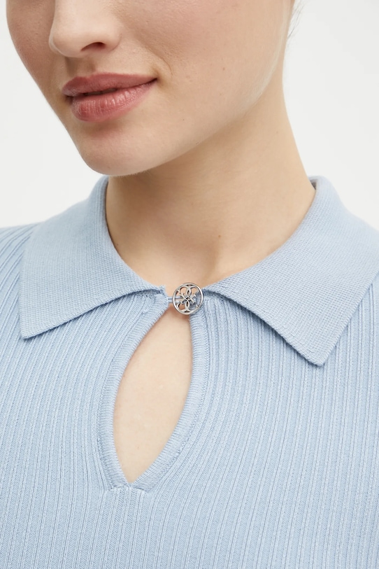 Guess pulover W5RR10.Z2Y72 albastru