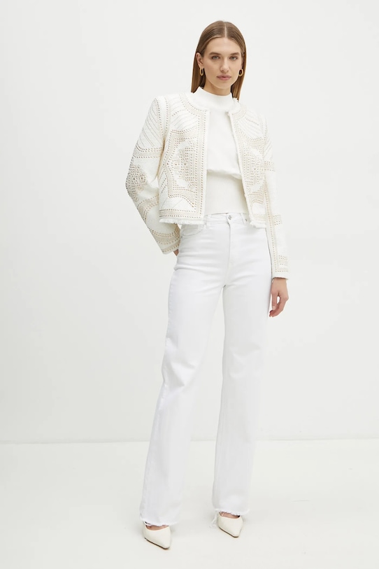 Guess sweter PIMA W5RR02.Z2ZK2 beżowy SS25