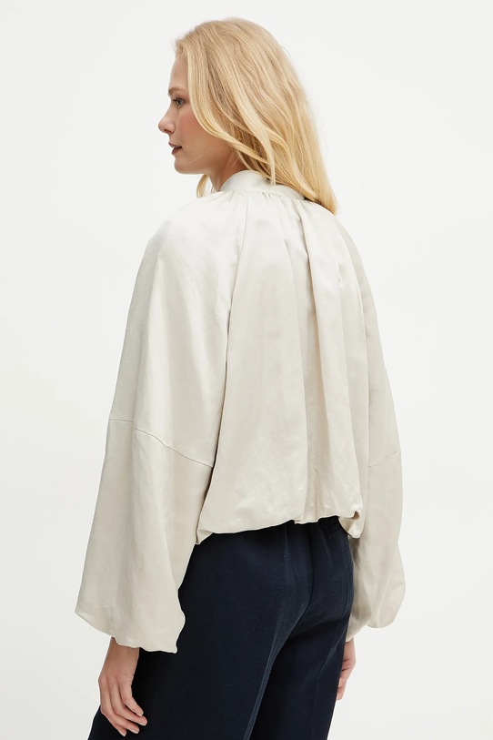 Ρούχα Σακάκι με λινό μείγμα Marella GILDA 2513041024 μπεζ