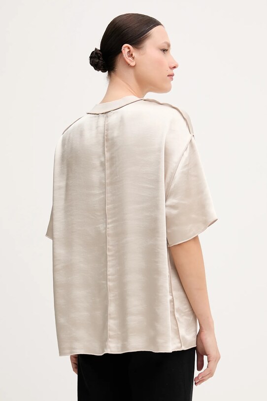 Oblačila Majica Sisley 5KANLQ08L bež