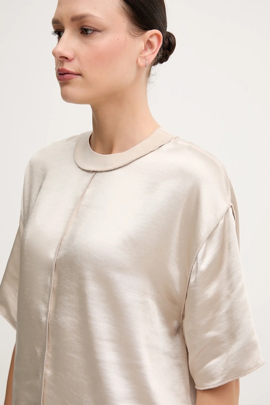 Majica Sisley bež 5KANLQ08L