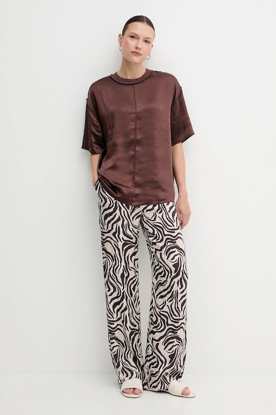 Halenka Sisley 5KANLQ08L hnědá SS25