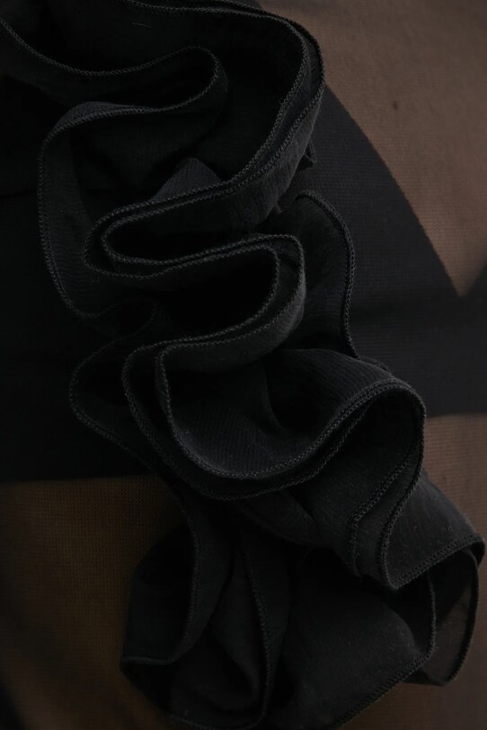 Sisley longsleeve 3HC7L106Y negru