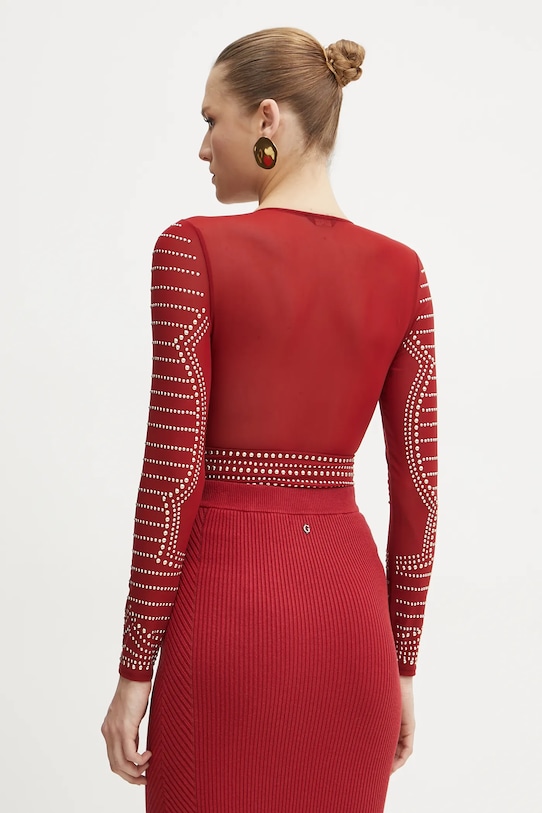 Odzież Marciano by Guess body KRISTAL 5RGP02.6218A czerwony