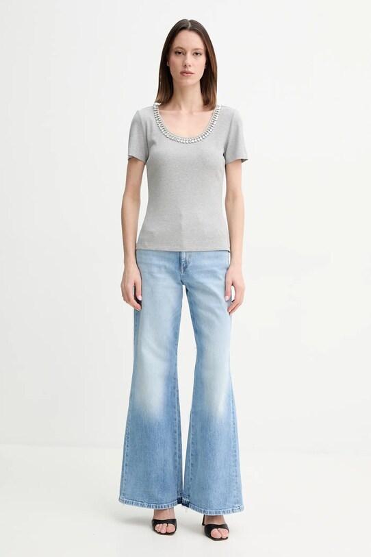 Marciano Guess t-shirt LAURA 5RGP18.6299A szary SS25
