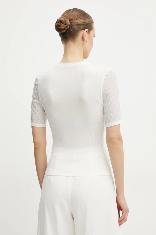 Oblečení Tričko Marciano Guess ARIA 5RGP22.6311A béžová