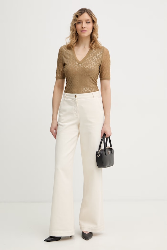 Marciano Guess t-shirt ARIA 5RGP22.6311A zielony SS26