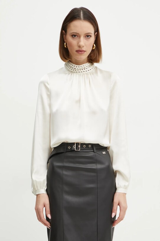 Bluza Marciano Guess ALIZA bez uzorka bež 5RGH20.9855Z