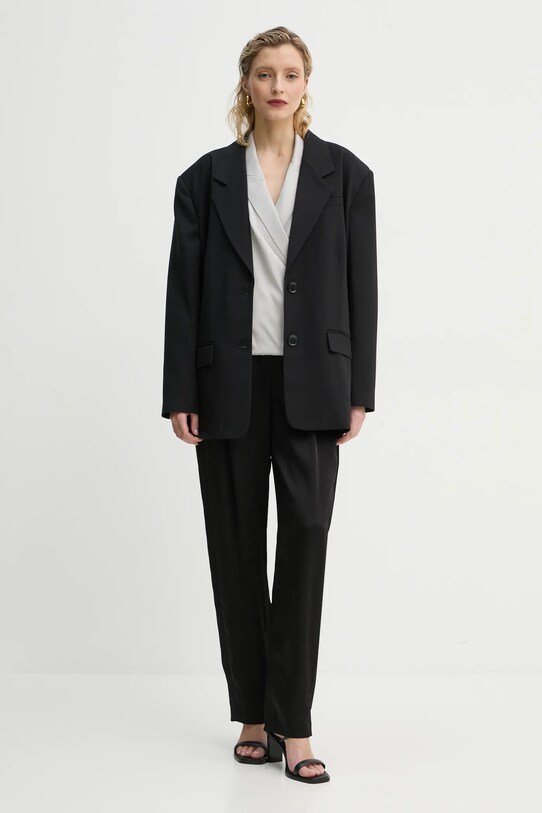 Theory bluza O1102503 gri SS25