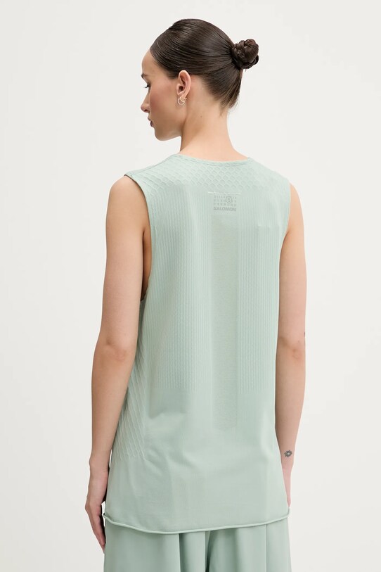 Abbigliamento MM6 Maison Margiela top S52NL0071.M20101 verde