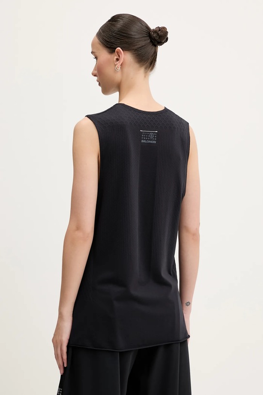 Odzież MM6 Maison Margiela x Salomon top S52NL0071.M20101 czarny