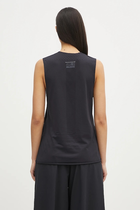 Odzież MM6 Maison Margiela x Salomon top S52NL0071.M20101 czarny