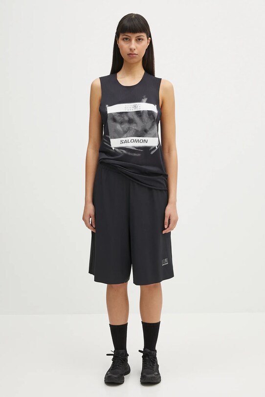 MM6 Maison Margiela top S52NL0071.M20101 nero