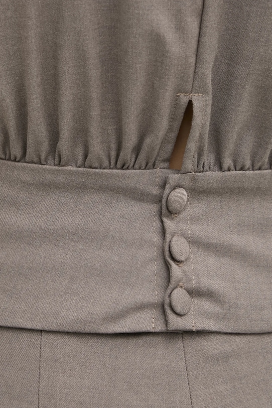 Remain bluzka z domieszką wełny 5023241012 brązowy